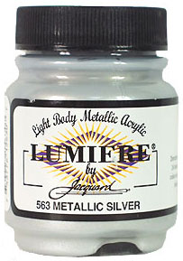 lumiere 563 metallic silver paint